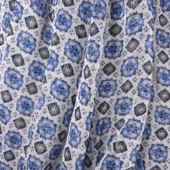 NWT MISA Los Angeles Zonia Off Shoulder‎ Chiffon Mini Dress Ruffle Pleated SMALL - Picture 13 of 15